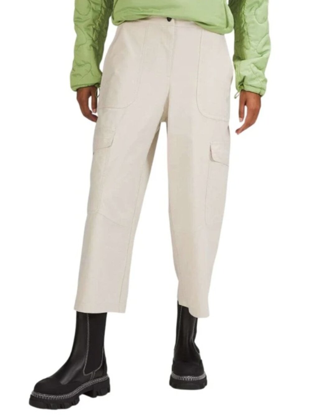 Lululemon Light Utilitech Cargo Cropped Pocket High-Rise Pant Women Size 28